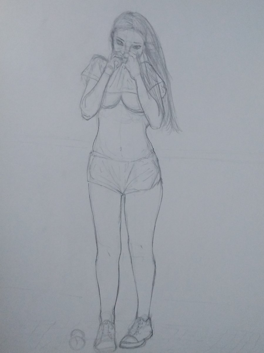 —práctica de poses:  
#traditionalart 
#penart 
#sketch 
#graffitiart
 #pinupart
 #drawingexercise