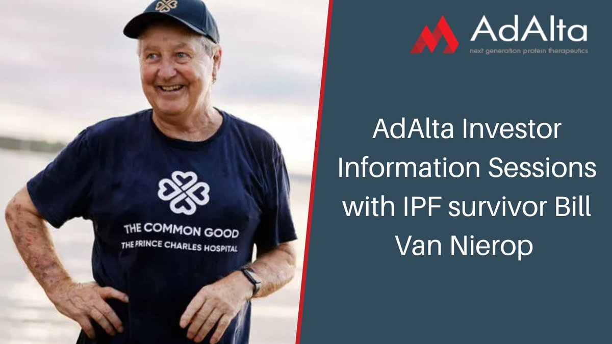 AdAlta Limited (@adalta1ad) on Twitter photo <a href="/AdAlta1AD/">AdAlta Limited</a> is pleased to invite shareholders/potential investors to a series of upcoming briefings at <a href="/AustSharesAssoc/">ASA | Australian Shareholders' Association</a> Investor Summit 2023 and in person. #1AD CEO & MD Dr <a href="/TimOldhamAU/">Tim Oldham</a> will discuss #AD214 and partnering. Register: tinyurl.com/muuce4bx $1AD #IPF <a href="/AdAlta1AD/">AdAlta Limited</a> is pleased to invite shareholders/potential investors to a series of upcoming briefings at <a href="/AustSharesAssoc/">ASA | Australian Shareholders' Association</a> Investor Summit 2023 and in person. #1AD CEO & MD Dr <a href="/TimOldhamAU/">Tim Oldham</a> will discuss #AD214 and partnering. Register: tinyurl.com/muuce4bx $1AD #IPF