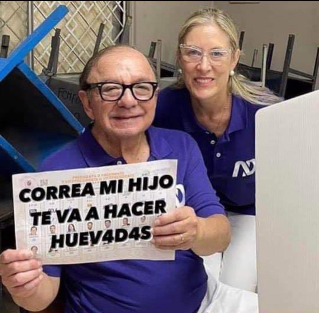 Un mensaje con infinito love pa los del ático…
#AlvaroNoboa #Elecciones2023 #SeArmoElDespelote #DanielNoboa #NoboaPresidente