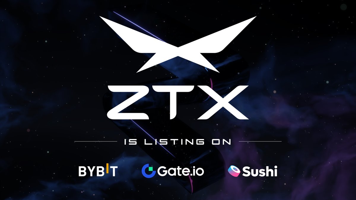This afternoon there will continue to be a #Gamefi product called #Ztx listing Gate Bybit Sushi, update a bit about this product.

The communication for this project is quite strong, invested by MM Jump (with 4% of tokens transferred to this MM - this MM has historically pushed