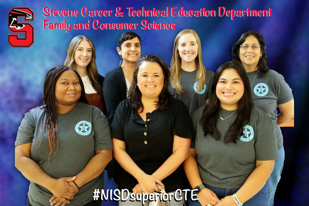 STEVENS AUDIO VIDEO PRODUCTION (@ptejedanisd) on Twitter photo 2023-24 Family and Consumer Science Instructors <a href="/Stevens_FCS/">JP STEVENS FCS</a> <a href="/NISDSTEVENS/">NISDSTEVENS</a> <a href="/NISDCASTTeach/">NISD CAST Teach High School</a> <a href="/NISD_CTE/">NISD_CTE</a> 2023-24 Family and Consumer Science Instructors <a href="/Stevens_FCS/">JP STEVENS FCS</a> <a href="/NISDSTEVENS/">NISDSTEVENS</a> <a href="/NISDCASTTeach/">NISD CAST Teach High School</a> <a href="/NISD_CTE/">NISD_CTE</a>