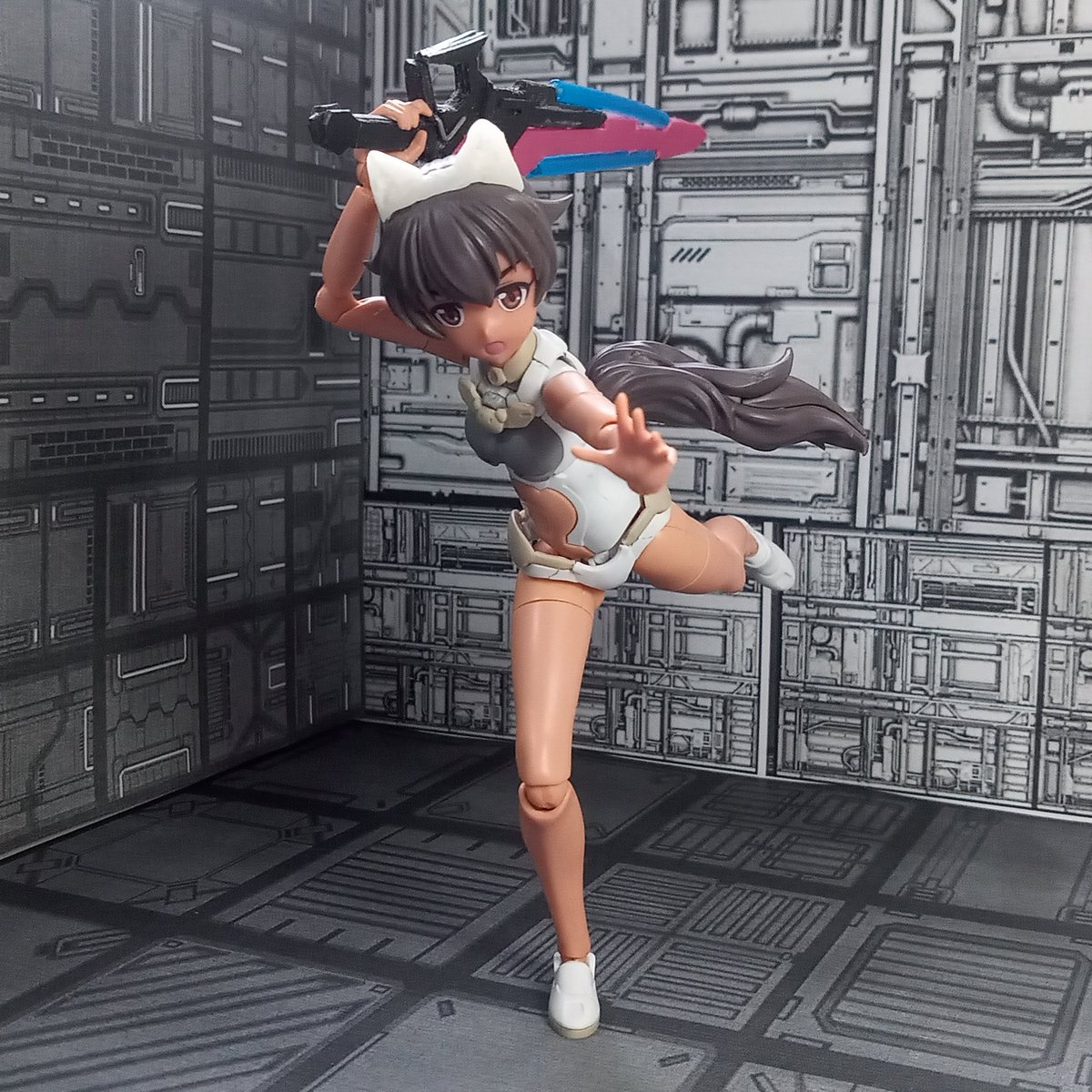 Guthem_'s tweet image. I'm the first in world with this rifle/sword :v
Weapon from Freedom Rouge (Gundam Build Metaverse)
- scratch build -
.
#Gundam #GundamBuild #GundamBuildMetaverse #metaverse #gunpla #plasticmodel #ScratchBuild #ScratchBuilder #30MSの波に乗れ #30MS #30MinutesSisters #Luluce #🇧🇷
.