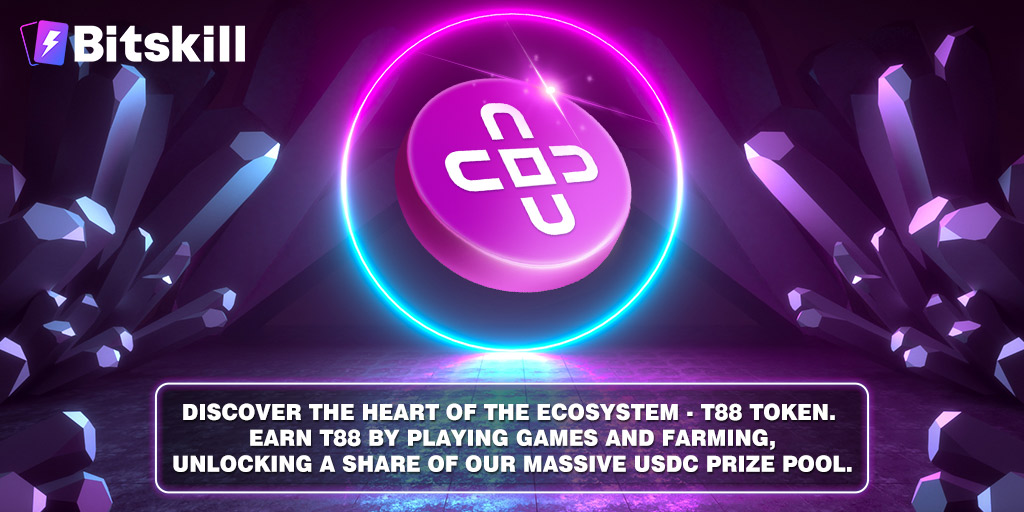What's coming next?
T88-Heart of Bitskill's economic model, soon to be granted more previllages. Conversion between T88  and USDT will be officially launched in near future!