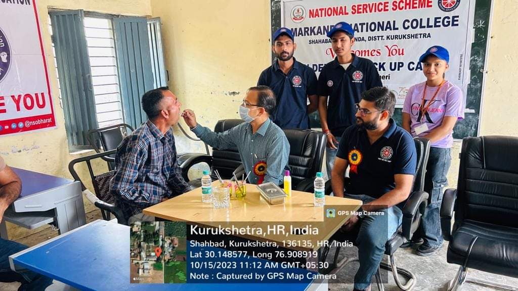 HaryanaNss's tweet photo. NSS unit of Markanda National College, Shahabad Markanda organised a Free Dental check up camp in the adopted village Jandheri. To save environment a tree was also planted. @cmohry @moolchandbjphry @chkanwarpal @anilvijminister @ianuragthakur @highereduhry @nssrd https://t.co/jvAS9O9gHW