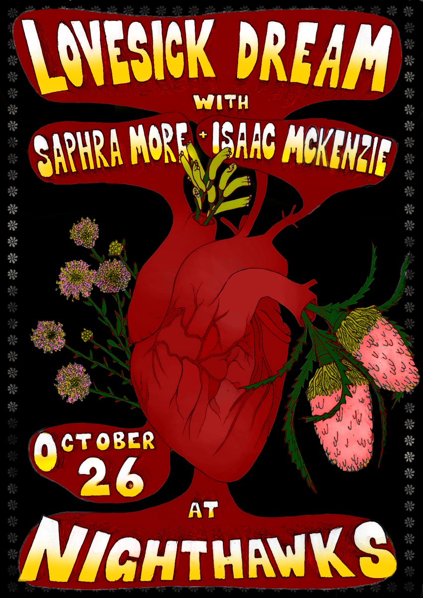 Playing at Nighthawks next week on Thursday with our newest member victorian legend <a href="/le_sanaee/">sumirekt</a> sumirekt on the drums ! Come check us out !!