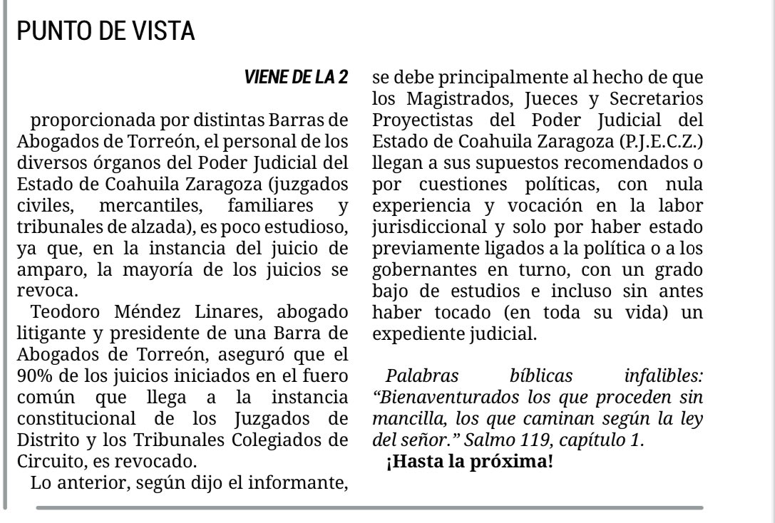 #Corrupcion en @PJCoah FuerteEs #Coahuila #Torreon #Saltillo @torreon @PeriodicoZocalo @MMTVLaguna @mileniodiario @Reporte_Indigo