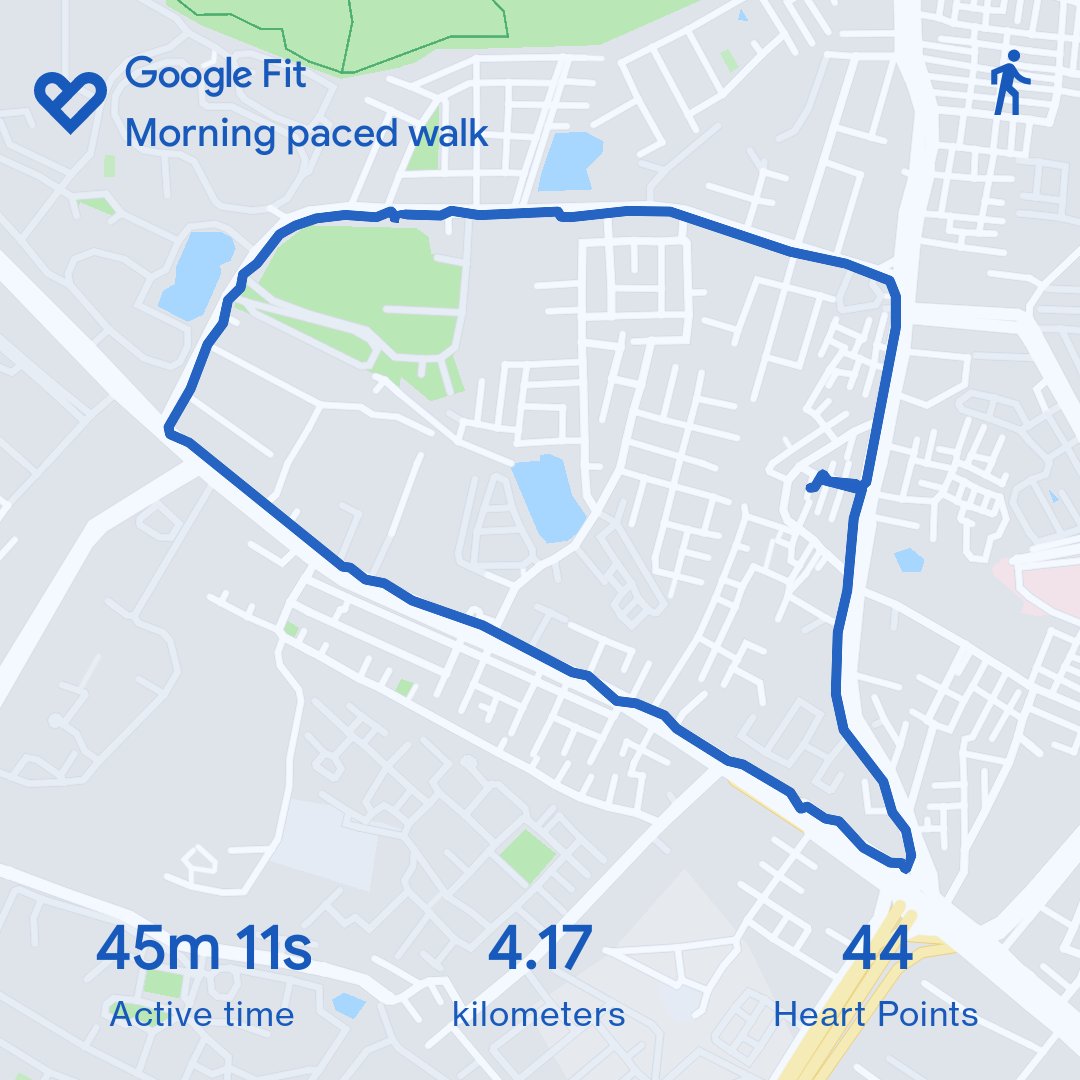 geeda_reddy's tweet photo. #Day7
#morning
#90dayschallenge
#walking
#paced
#consistency https://t.co/L4FqLJcqmv