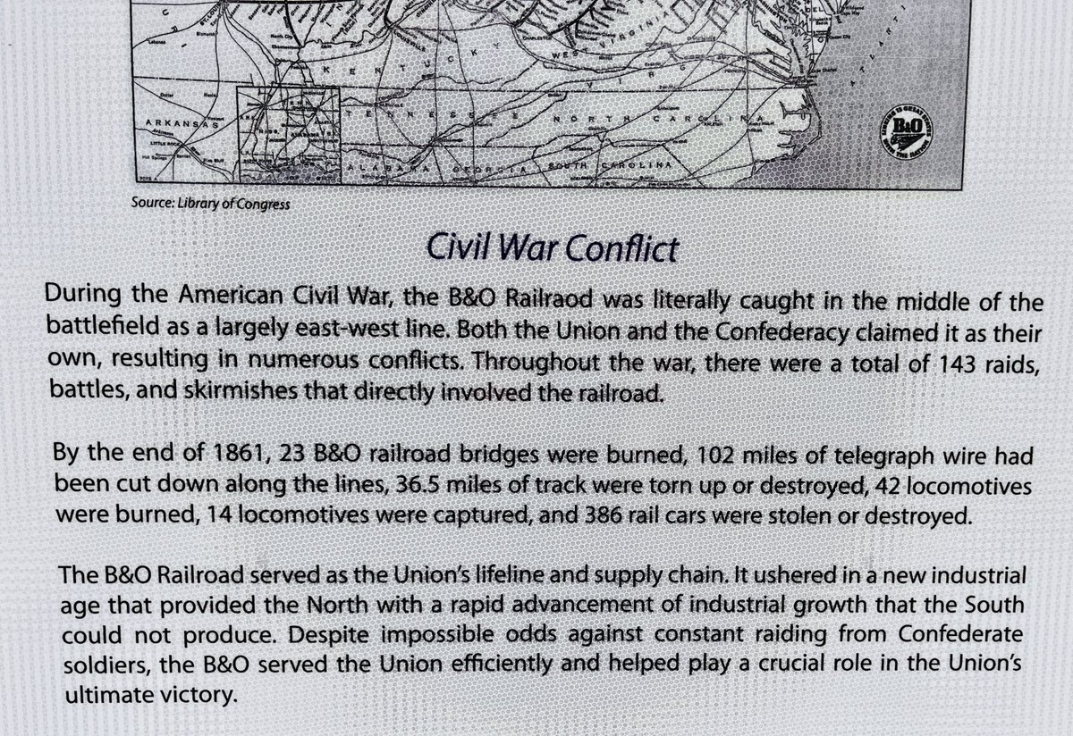 LauraABuckner's tweet image. Walking on the B &amp;amp; O Trail today I found a typo on its display marker near High School Rd. First line. 

People underestimate the importance of a good editor! 

#railstotrails