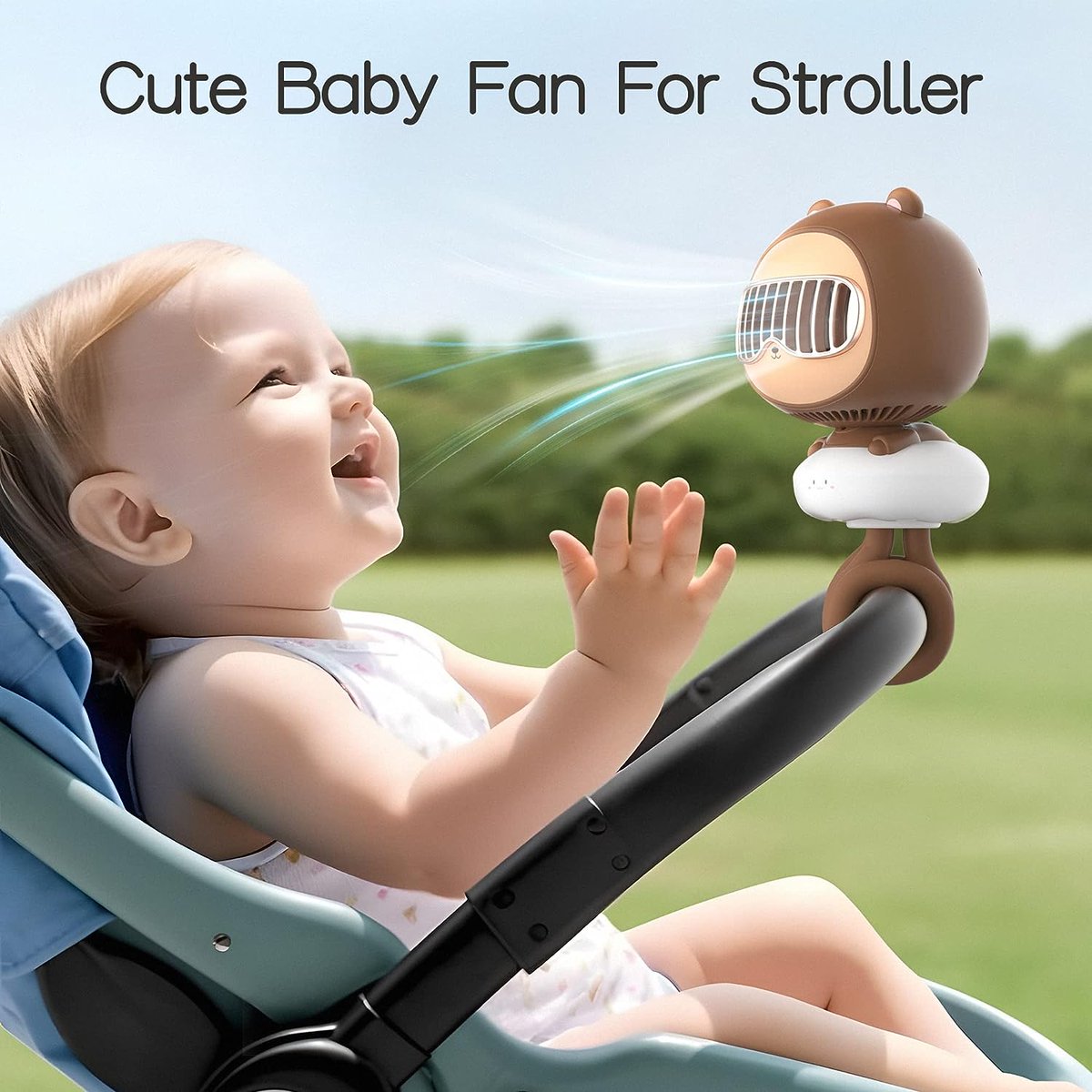 CrazySalesAus's tweet image. Cute Stroller Fan Clip On for Baby Portable Baby Stroller Fans Bladeless for Crib Car Seat bit.ly/3S31sDo #stroller #fan #clipon #babystroller #bladeless #crib #car #seat #baby #kids #cute #cool #comfort #travel