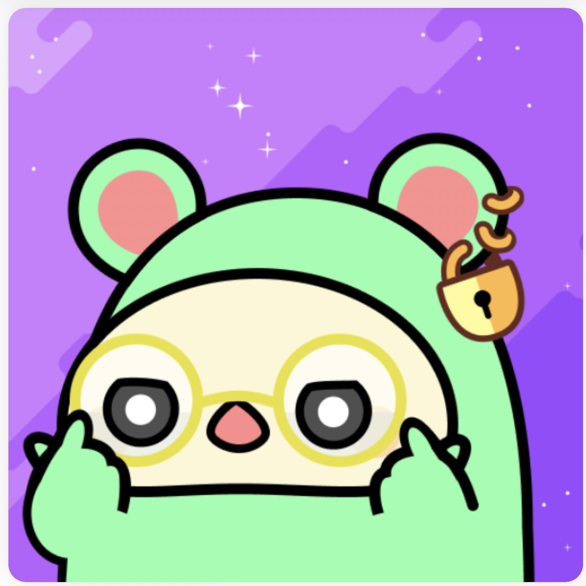 そう言えば持ってたからミント！！
手がかわいい