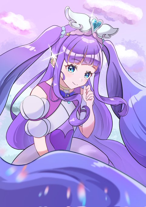 「髪飾り 紫」のTwitter画像/イラスト(新着)｜2ページ目