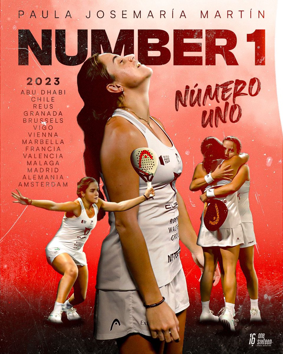 ¡Se asegura el top N°1!

<a href="/PaulaJosemaria/">Paula Josemaría Martín</a> tras consagrarse campeona del torneo organizado en Ámsterdam, garantizó su puesto por al menos este año. Esperemos que lo pueda mantener a la altura que se debe 

Via - <a href="/PaulaJosemaria/">Paula Josemaría Martín</a> 

#padel #Deportes #deporte #Tendencia #Tendencias