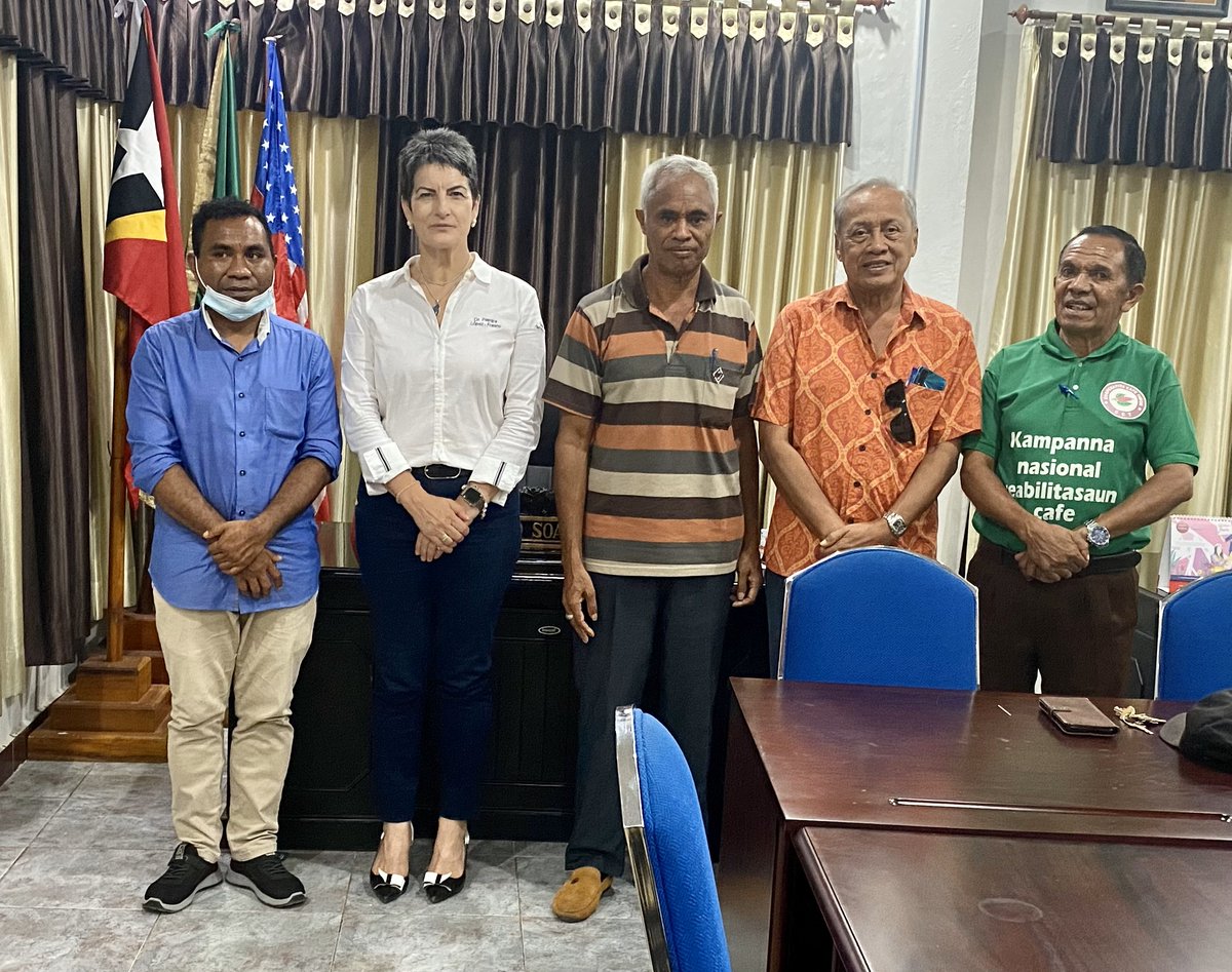 UNIDO team visited Laboratóriu Nasionál Saúde &amp; Cooperativa Café Timor/CCT laboratory. This visit aims to identify the capacity of relevant testing laboratories in TL &amp; to identify the absorptive capacity of project support and articulation of actions. #CooperativaCaféTimor #LNS