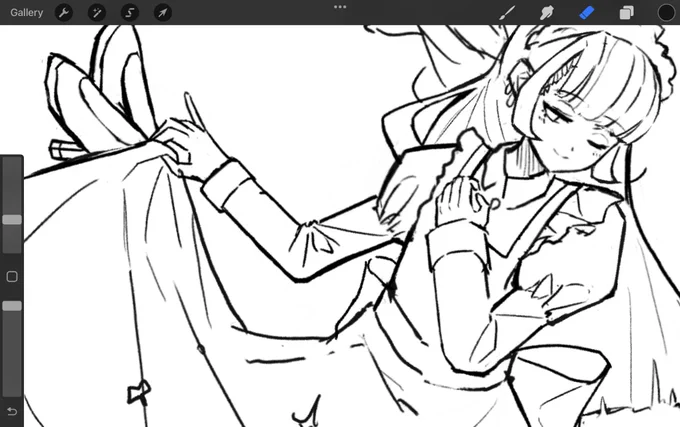 デザフェス限定絵wip☕️ 
