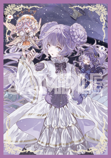 モニカ「SC2023autumn/エアサンクリ 新作発表⑤ヴァルモニカ の スリーブ や」|EATOS@サンクリ2023Spring A09abのイラスト