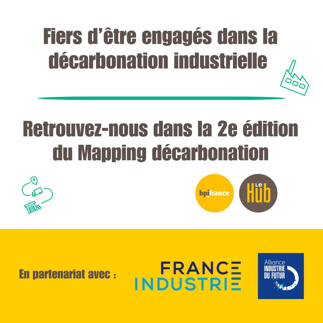 Innoverda dans le Mapping Décarbonation Industrielle!
#decarbonization #bpifrance #franceindustrie #decarbonation