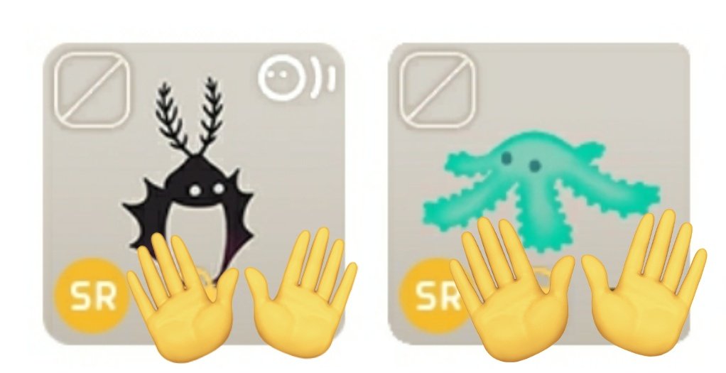 求︰花あかり桜ツイン(2〜)、舞い落ちる羽毛(1)、島を囲む桜(1〜)、落ちてくる雪の結晶(1〜)
譲︰バナナピール・ゴースト、クロモリほか販売中のグレショアイテム代行5000GP〜
※お譲りする点数は1＝SR1点とし、アイテム名後の()内数字を参考にお話し合いで。
リプお待ちしております🙇
#リヴリー交換