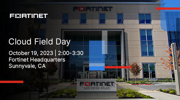 Join @Fortinet on Thursday, October 19 at 2pm PT as we present at Cloud Field Day to demonstrate best practices for visibility and protection of the application and Infrastructure as Code (IaC) lifecycle security. ftnt.net/6019un0Yv @TechFieldDay #CFD18