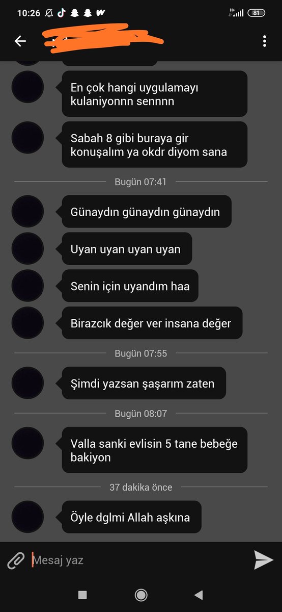 Eee ben sana evliyim diyorum inanmıyorsun shhshs(evli değilim ha 😂)