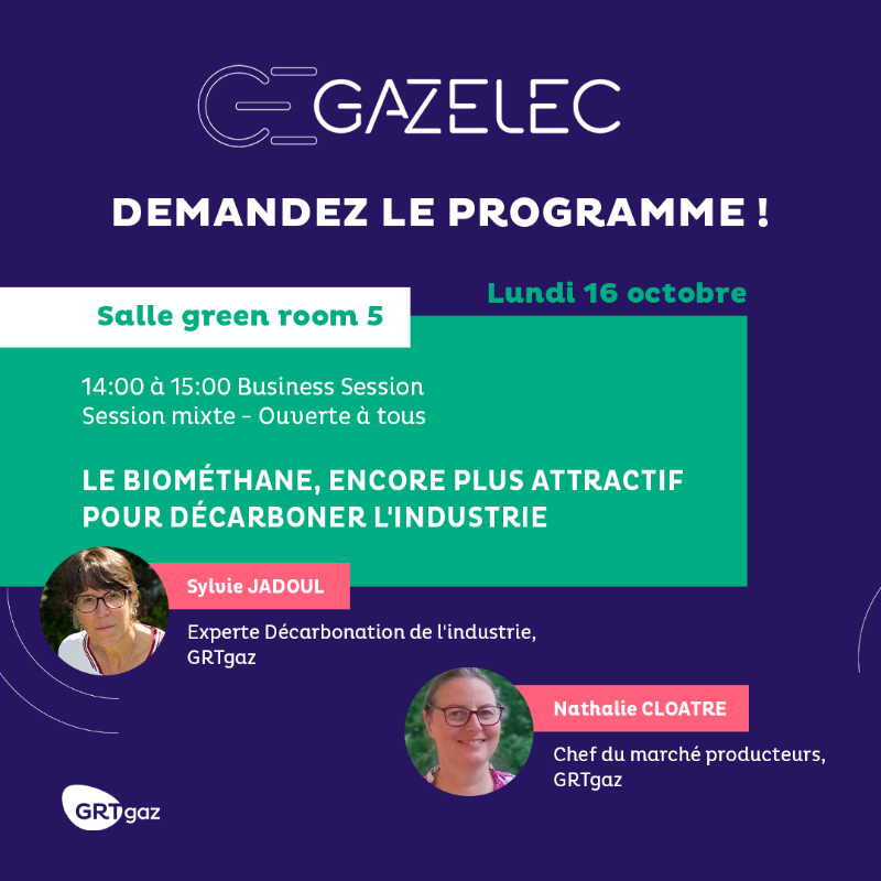 natrangroupe's tweet photo. 🏁 Coup d'envoi de la 17ème édition de @CongresGAZELEC

Du 16 au 18 octobre, venez rencontrer nos experts présents à #Gazelec pour échanger sur les perspectives et les opportunités liées aux évolutions du gaz en France.

Notre programme 👇