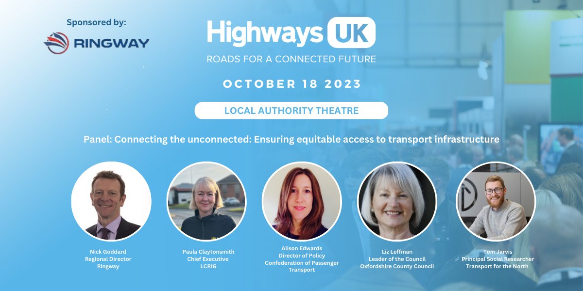 AlisonLEdwards's tweet photo. Looking forward to discussing the important role of buses and coaches in ensuring equitable access to jobs, education and vital services later today at Highways UK with an excellent panel of speakers @CPT_UK https://t.co/SWVI4vr422