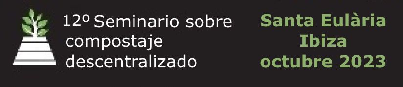 ¿Te has inscrito ya en el 12ºSeminario de <a href="/CompostaenRed/">Composta en Red</a>?
¿Has visto el programa? buff.ly/46z5U1k 
No te lo pierdas, será en Santa Eularia des Riu el jueves 19 y el viernes 20.
buff.ly/3ZZ3fLM