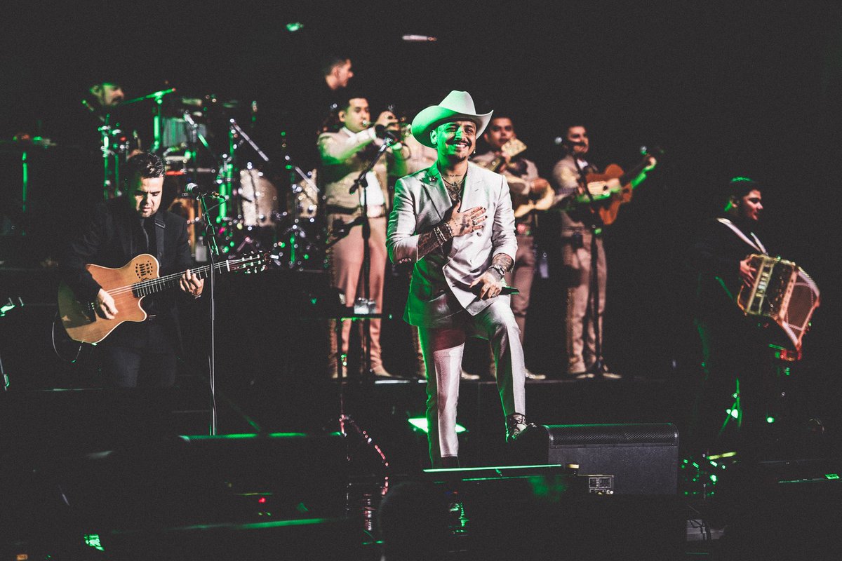 Closing out Hispanic Heritage Month with the creator of mariacheño himself: Christian Nodal. 🤠 🇲🇽

(📸: @TimothyNorris / Kia Forum Photos)