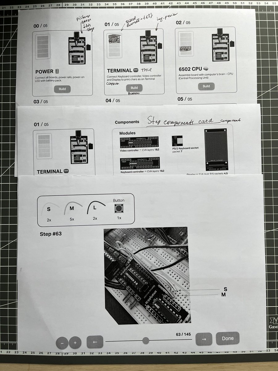 Who will be interested in following videos on building in public of the new SmartyKit instructions and share your feedback along the way to create the best computer-building instructions ever?

We will start from those sketches in #LEGO style instructions