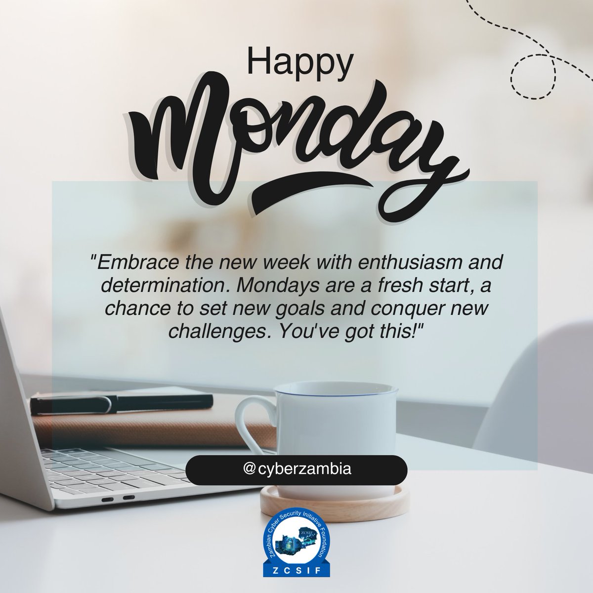 Embrace the new week with enthusiasm and determination