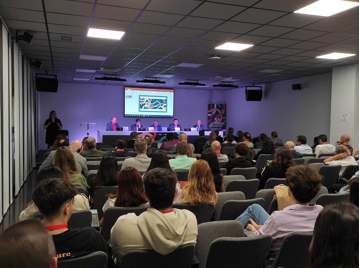 fejarfederacion's tweet photo. Inauguración de la 5ª Jornada Científica de fejar con
-Director General de Ordenación del Juego.
-Director General @ONCE_oficial.
Vicerrector de Comunicación @unicomplutense.
-Decano de la Facultad de Comunicación @unicomplutense .
-Presidente de FEJAR.
#JornadaCientifica #Fejar https://t.co/vvoOu0cR8s