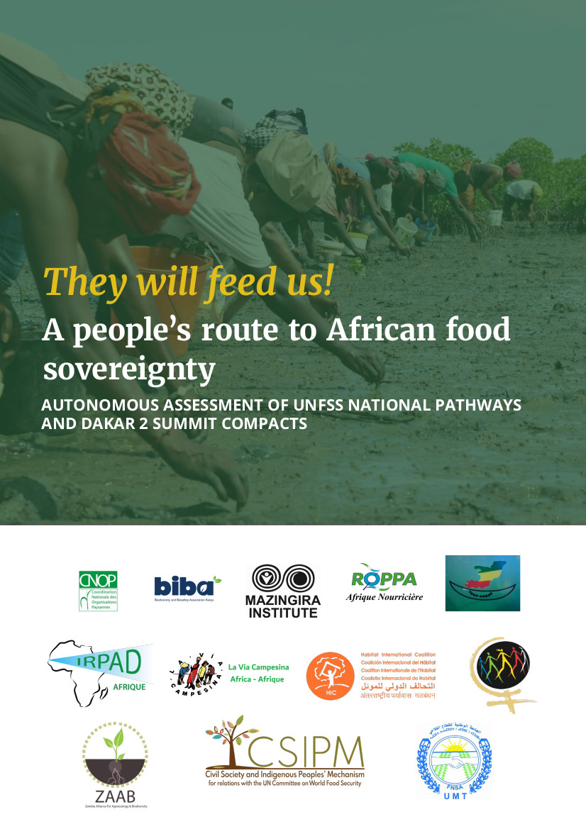 🚀Out now: “They will feed us! A people’s route to African food sovereignty,” an autonomous assessment of the UN #FoodSystems Summit pathways & #Dakar2compacts by the @CSM4CFS African Popular Consultation space. ➡️csm4cfs.org/they-will-feed… #FoodSystems4People #UNFSS2023 #16Oct23