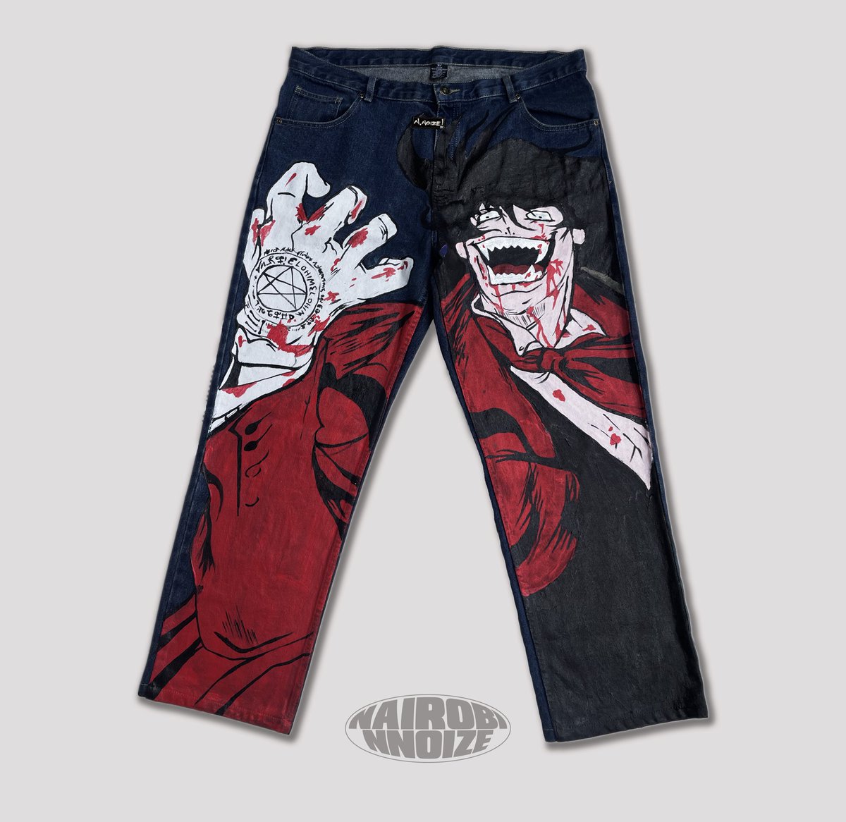 NairobiNnoize's tweet image. NNOIZZY CUSTOM PANTS.
.
Dm to order 
.
#custompants #nairobinnoize