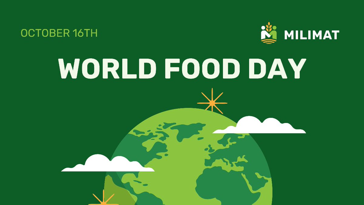 Celebrating #WorldFoodDay! 🌍

This day serves to raise awareness of the difficult global food situation and to strengthen unity in the fight against hunger, malnutrition and poverty — a goal also pursued by the #2030Agenda with #SDG2: #ZeroHunger.

#MILIMAT #SocialIntegration