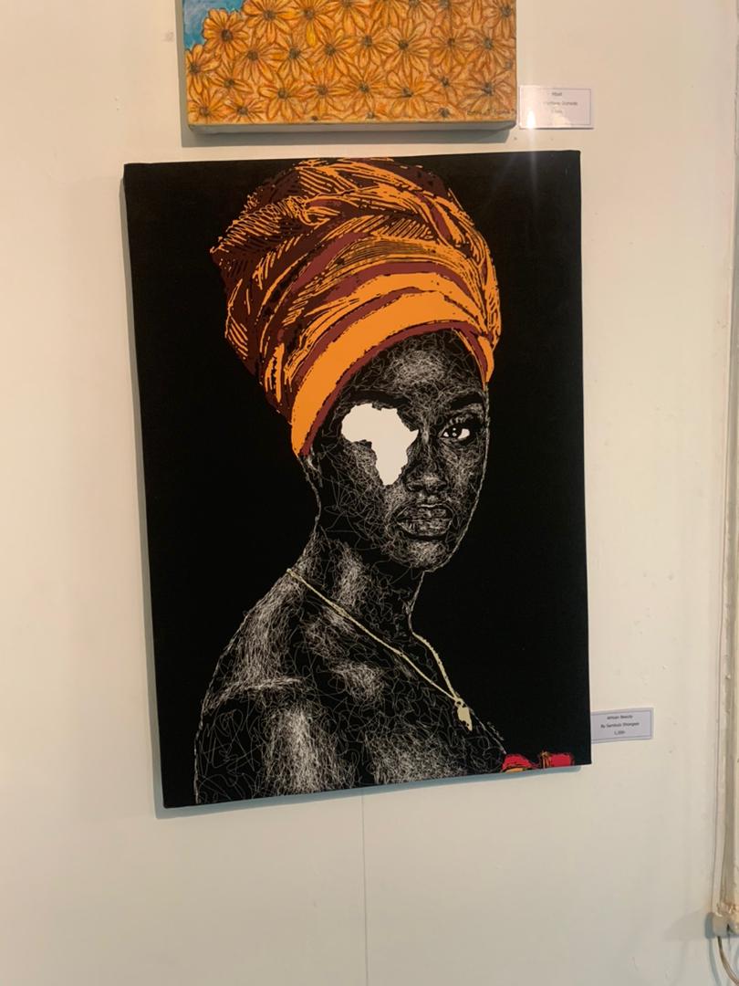 SamShoArt1's tweet photo. "AFRICAN BEAUTY" is part of the Summer Exhibition which was opened 14 October running until 22 December 2023 at Yebo Contemporary Art Gallery Eswatini 🙏🏼❤️🇸🇿🇿🇦 https://t.co/y2ap7vTbD2