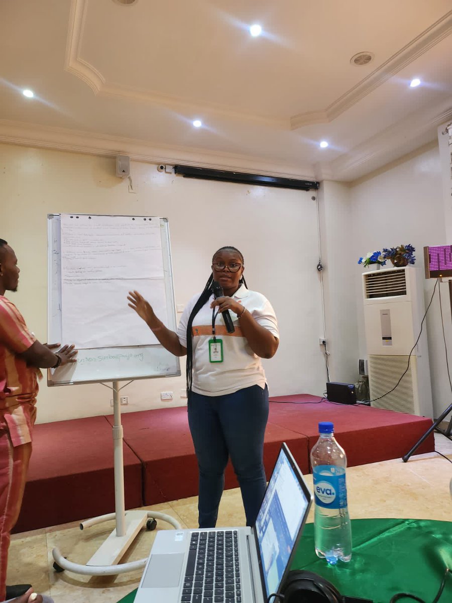 FaithOdufa's tweet photo. I was honored to be Part of the communications and Advocacy Training for @accjinaction for the West African countries of the project. It was very Educating as I got to learn new strategies for comms and Advocacy. #aacj #climatejustice #iccdi #ayc https://t.co/UyWl9YYNSx