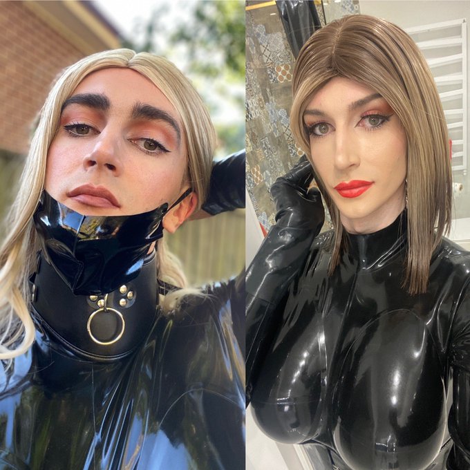 Before and after discovering anal orgasm. It changes you. You start taking femininization seriously.