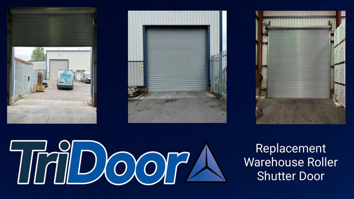 tridoor's tweet image. REPLACEMENT WAREHOUSE ROLLER SHUTTER DOOR
🙏&quot;GENUINE CALL OUT SERVICE&quot;
📞Call us on 01226 786178
📩 Email us on info@tridoor.co.uk
🌐Check Out Our Website on rpb.li/mzAFI
#manualoverride #NewDoor #IndustrialDoors #Safedrive3phase #ReplacementWarehouseRollerShutterDoor