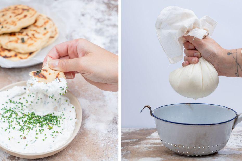 F3Occitanie's tweet image. Recette de cuisine anti-gaspillage. Cuisiner de délicieux pains Naan avec les yaourts que vous avez oubliés dans votre frigo france3-regions.francetvinfo.fr/occitanie/haut…