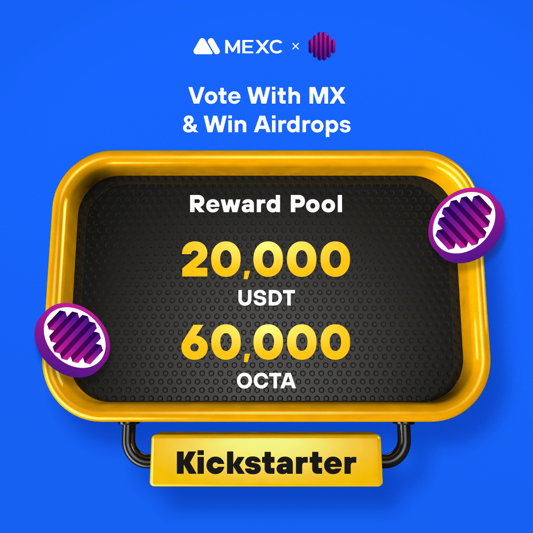 .<a href="/octa_space/">OctaSpace</a>, a scalable and fully decentralized cloud node infrastructure for distributed computing, is coming to #MEXCKickstarter 🚀

🗳️Vote with $MX to share massive airdrops
📈 $OCTA/USDT trading: 11:00 Oct 17 (UTC)

Details: mexc.com/support/articl…