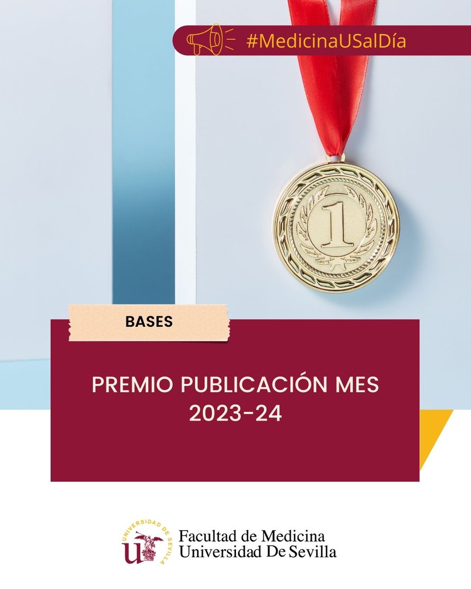 Medicina_US's tweet photo. 🏆 Participa en el Premio Publicación Mes 2023-24.

¡Muestra tu investigación y destaca en tu campo! ➡️ https://t.co/8jIMKopVsR https://t.co/CvWV42fDbc