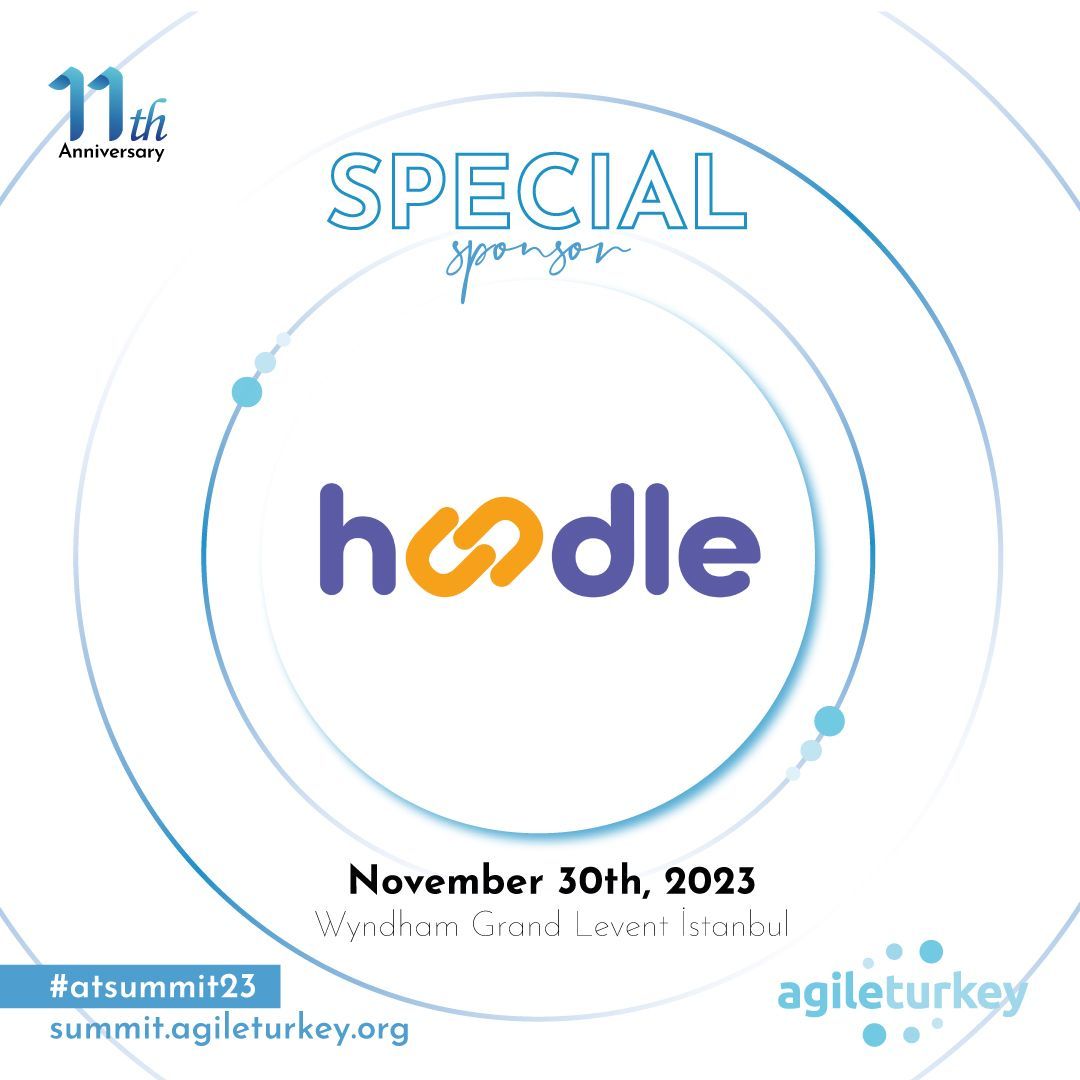 We are happy to have <a href="/Huudleio/">Huudle.io</a> as our Communication Sponsor for Agile Turkey Summit 2023 this year. Thank you for your support

#atsummit23