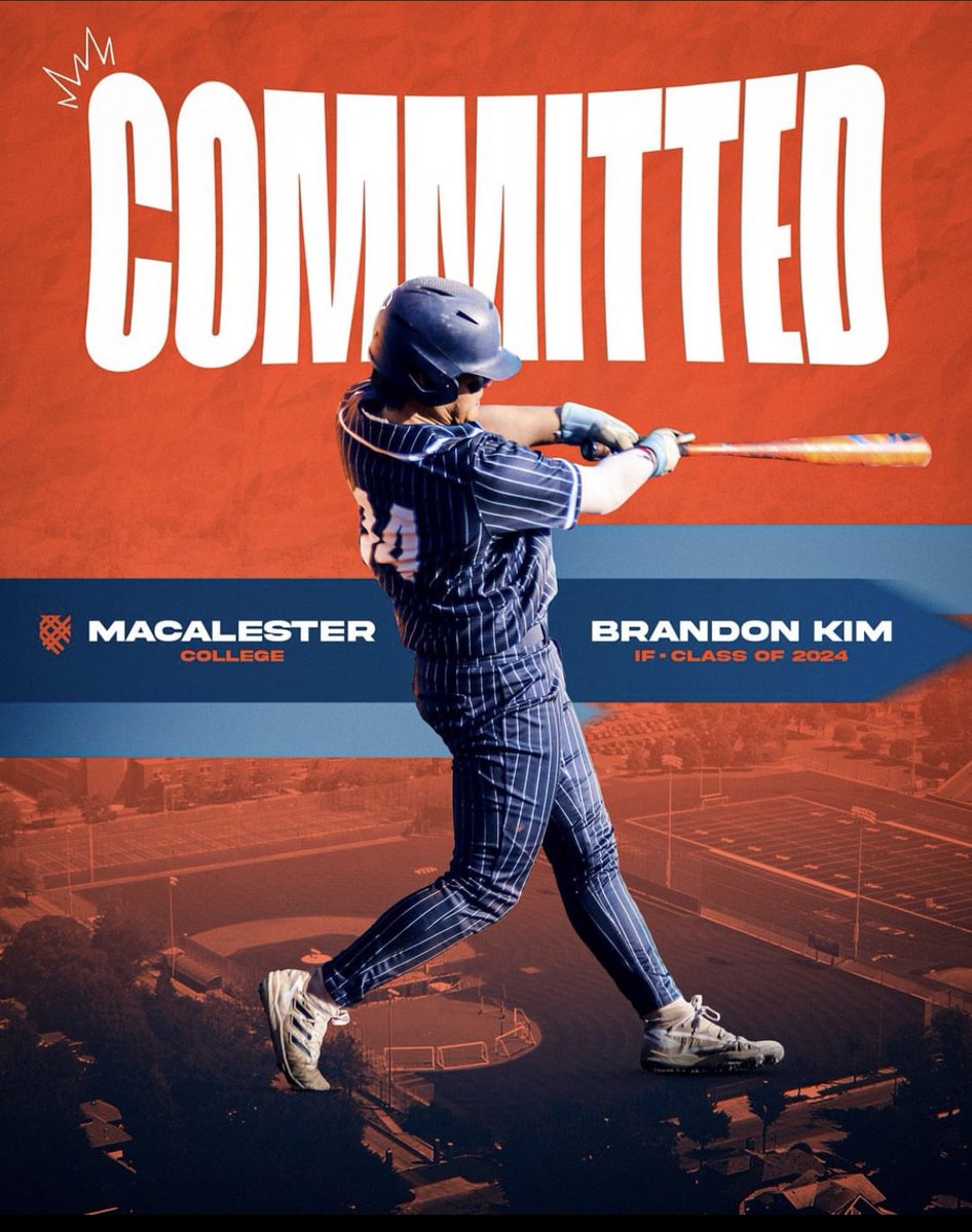I am excited to announce my commitment to Macalester! Thank you to my family, friends, coaches, and teammates! <a href="/MacalesterBase/">Macalester Baseball</a> <a href="/bellsbaseball/">Bellarmine College Preparatory Baseball</a> @CentanniCC <a href="/NorCalU1/">NorCalU</a> <a href="/NorCalBaseball/">Tony Crivello</a>