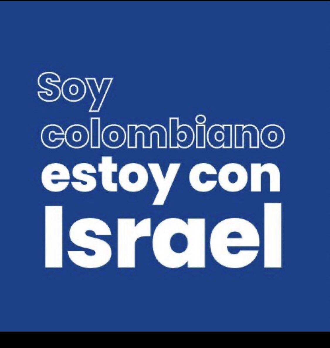 brisa7766433br1's tweet photo. @galida12 #SoyColombianoEstoyConIsrael https://t.co/FwnQsxJVdB