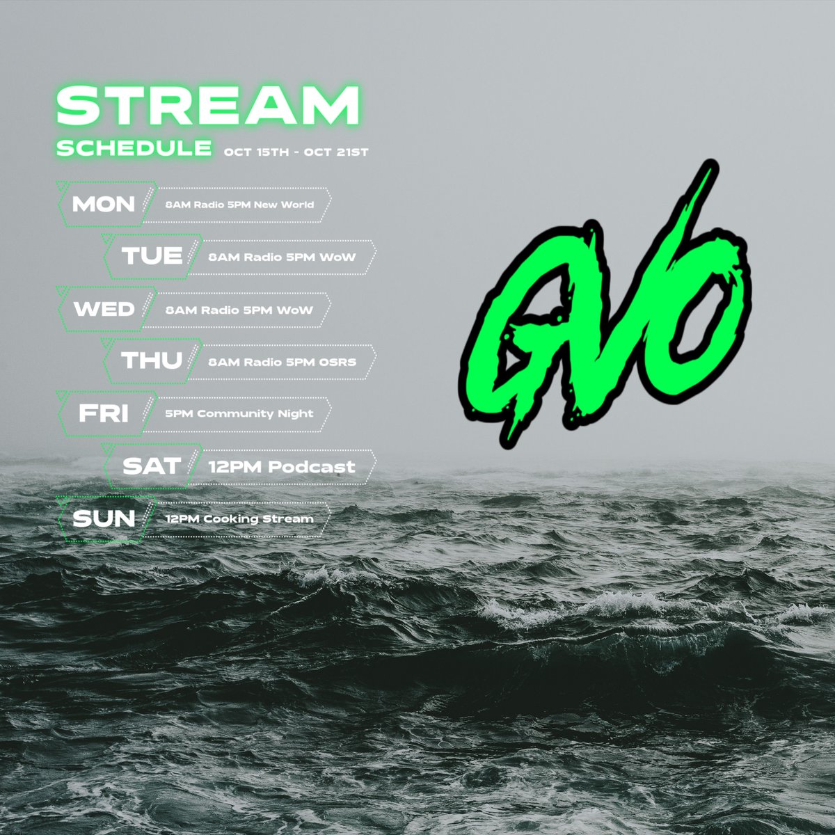 GoodVibesGreg's tweet image. God this looks good.

Anyways schedule for this week

#lurkersquad #6minutes