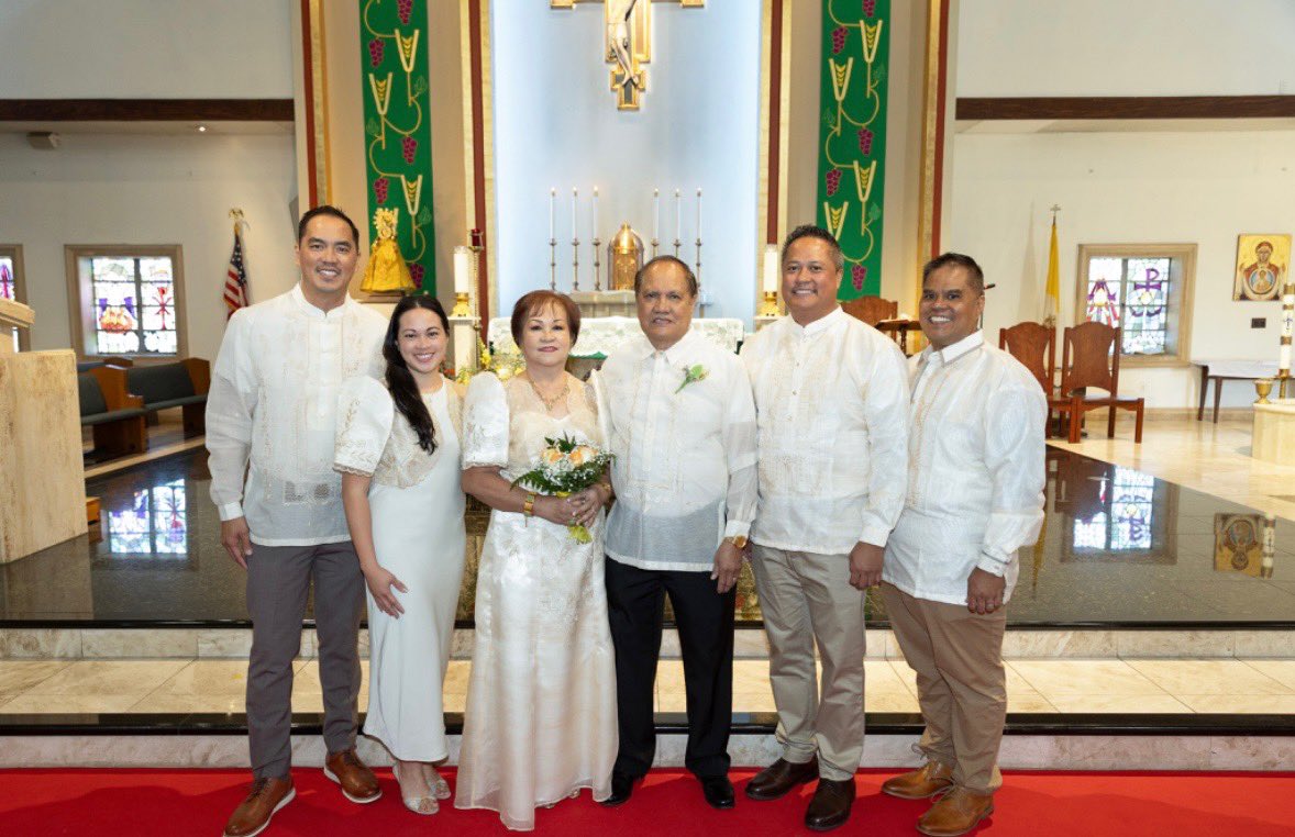 So Filipino as we celebrated my parent’s 50th golden anniversary wedding over the weekend!