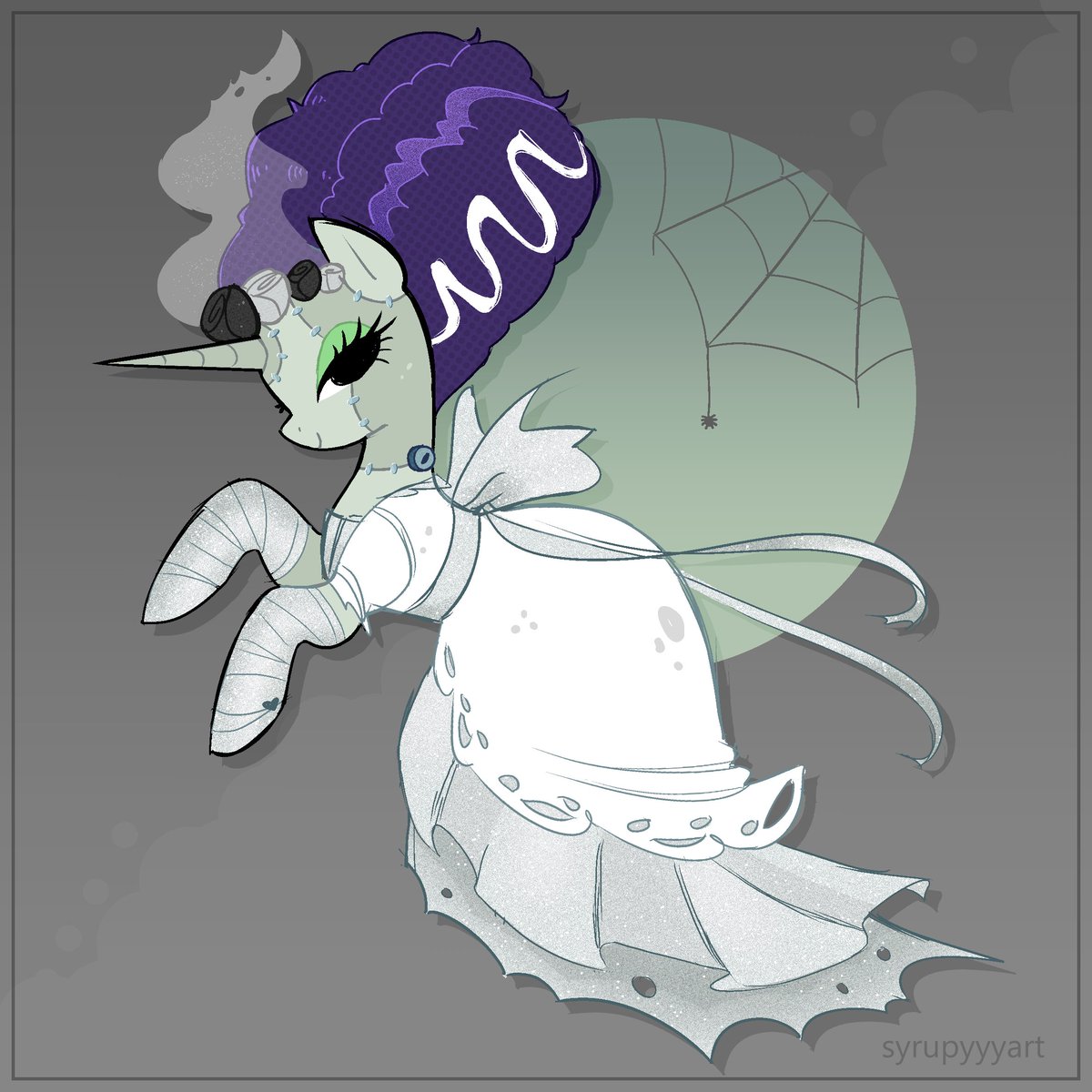 SyrupyyyArt's tweet image. bride