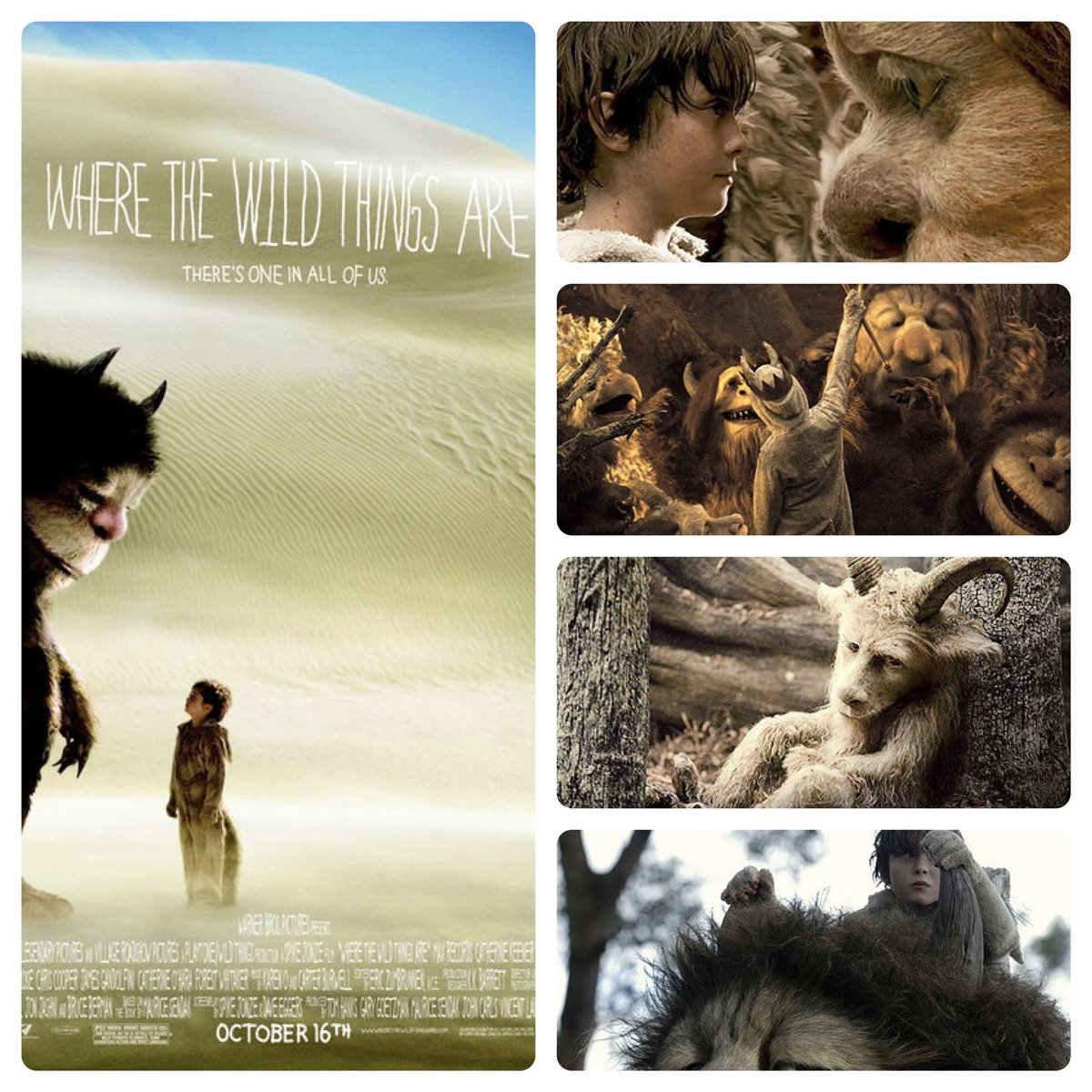 Where the Wild Things Are celebrates 14th anniversary today.
#wherethewildthingsare #spikejonze #maxrecords #classicmovie #classicfilms #mauricesendak #warnerbros #warnerbrosstudios #warnerbrospictures #roadshowfilms #legendarypictures #villageroadshowpictures #playtone