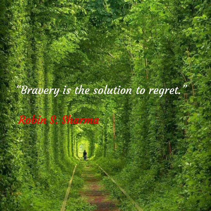 Qu0tes108's tweet photo. 📖“Bravery is the solution to regret.”
🖋Robin S. Sharma
#RobinSSharma
@RenaiArt108
@A8_NT_108 https://t.co/l2l2mIy8r9
