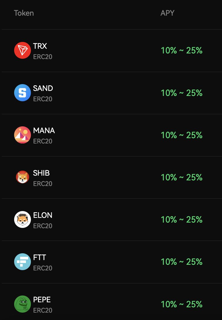 STAKERVIP's tweet image. 🪙Update: 3 New Listings on STAKER.VIP🪙
1) $TRX
2) $SAND
3) $MANA
📈 APY: 10% ~ 25%

✅Drop your wallet, RT &amp;amp; ❤️ 
✅Random airdrop 1,000 ~ 1,000,000 $STAR
‼️Stake now: staker.vip

#Airdrop #DeFi #Giveaways #cryptocurrency