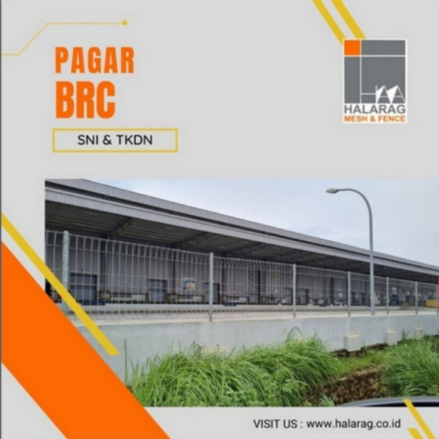 MegaHalarag's tweet image. Spesifikasi teknis Pagar BRC &amp;amp; Pagar Untuk BTS Halarag merujuk pd
SNI 07-4599-1998 &quot;Pagar Tekuk Jaringan Kawat Baja Las Lapis Seng&quot;

Dan Sudah Bersertifikat TKDN

Moreinfo : 08119920524
#pagarbrc #pagarbandara #pagarbts #plts #harmonika #pagarharmonika #pagarchainlink #chainlink